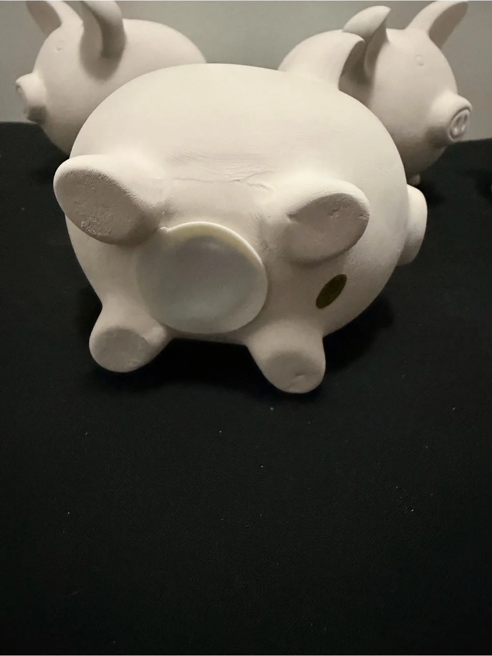 Ready to paint Ceramic Piggy Banks